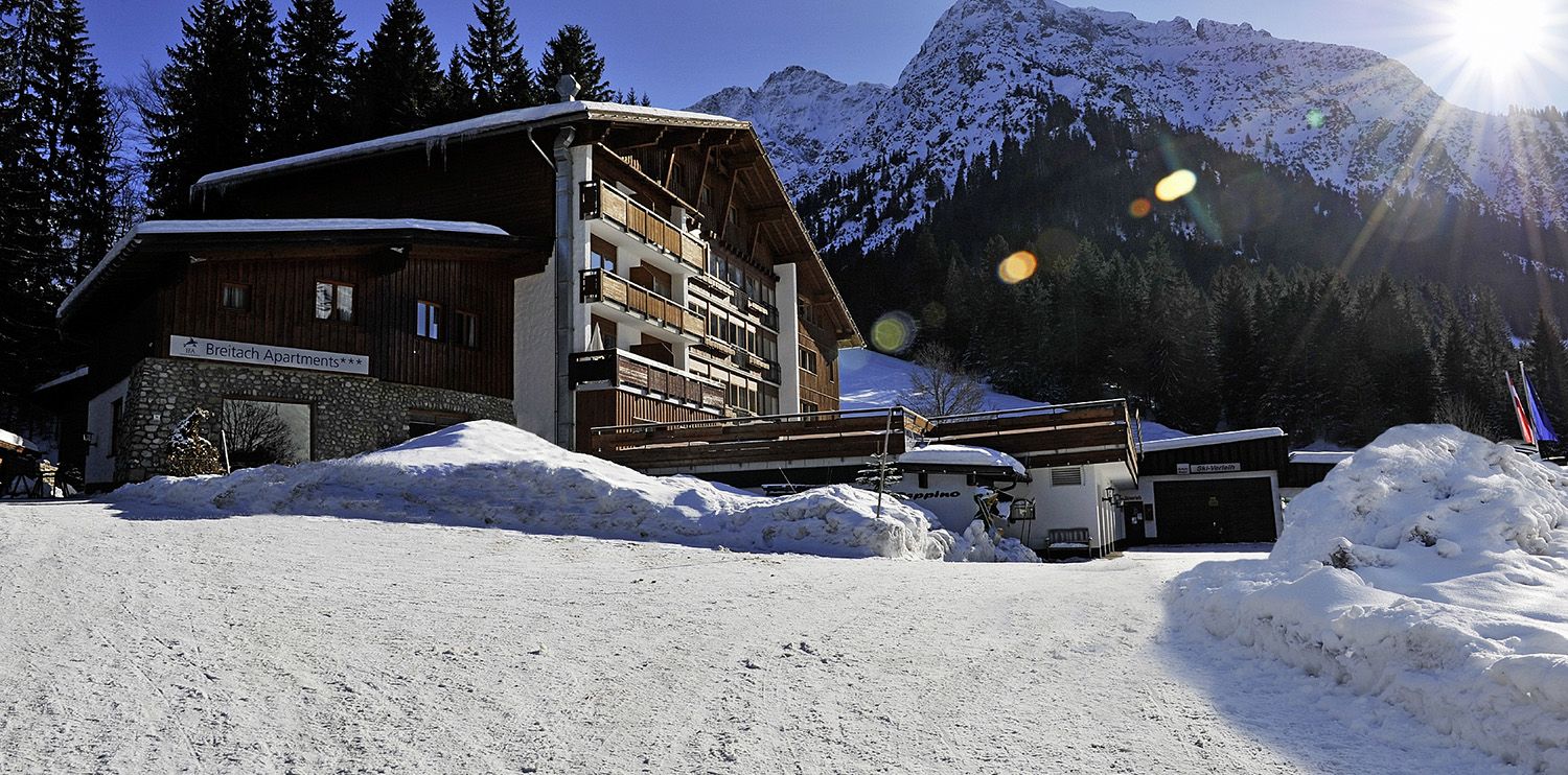  Exterior del IFA Breitach Hotel en Austria 